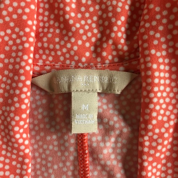 Banana Republic Polka Dot Sleeveless Top, Size M - Picture 4 of 4